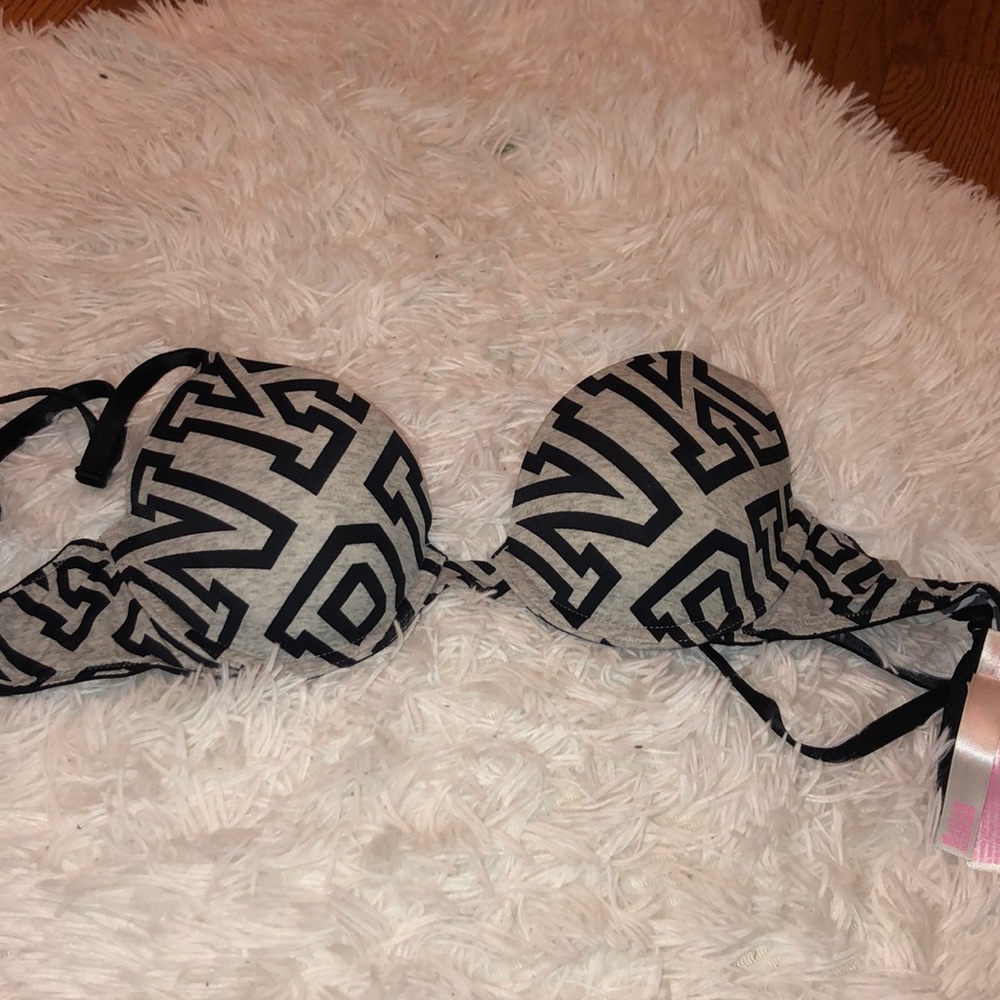 Pink bra